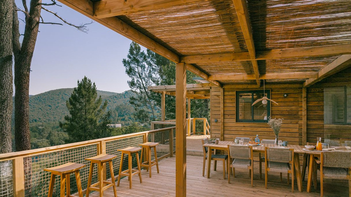 Le camping SLOW VILLAGE ANDUZE, Gard - Photo Slow Village Le camping SLOW VILLAGE ANDUZE, Gard - Photo Slow Village