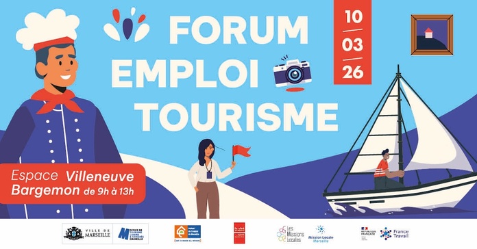 Marseille organise la 4e édition de son Forum Emploi Tourisme - Illustration : Ville de Marseille