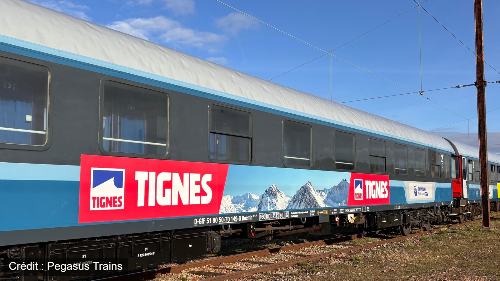 Pegasus Train devrait sortir de la montagne pour desservir le littoral l'été prochain - Crédit photo : Pegasus Trains Pegasus Train devrait sortir de la montagne pour desservir le littoral l'été prochain - Crédit photo : Pegasus Trains