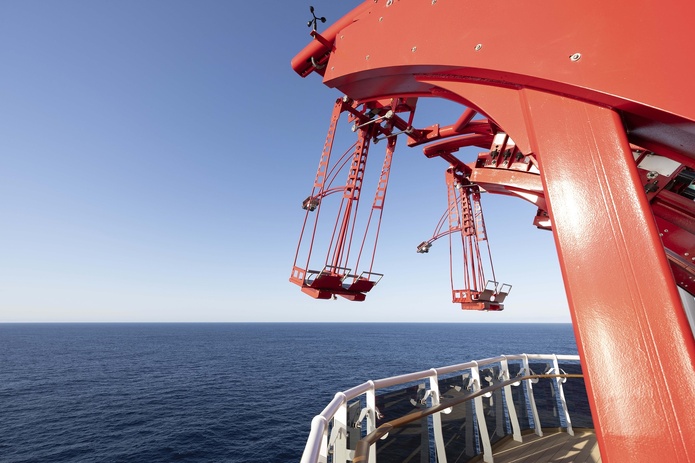 Parmi les nouveautés du MSC World Asia, Cliffhanger, une balançoire suspendue à 50 mètres au-dessus de la mer - Photo : MSC Croisières Parmi les nouveautés du MSC World Asia, Cliffhanger, une balançoire suspendue à 50 mètres au-dessus de la mer - Photo : MSC Croisières