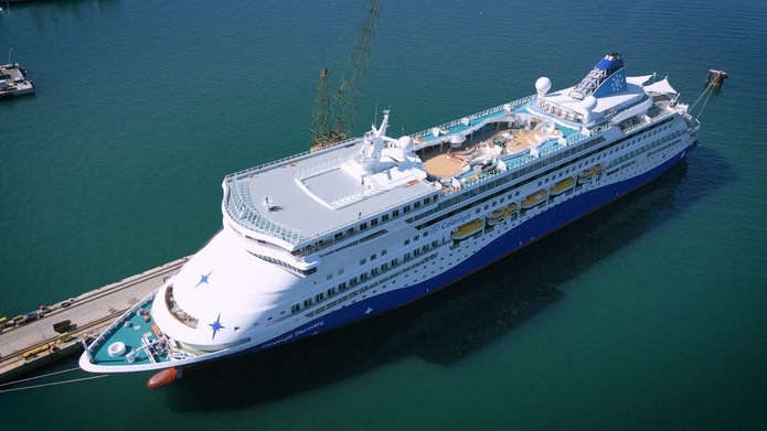 Les croisières auront lieu à bord du Celestyal Discovery, navire de 1 360 passagers, avec pas moins de 14 nouvelles escales dans cette région - Photo : Celestyal Discovery