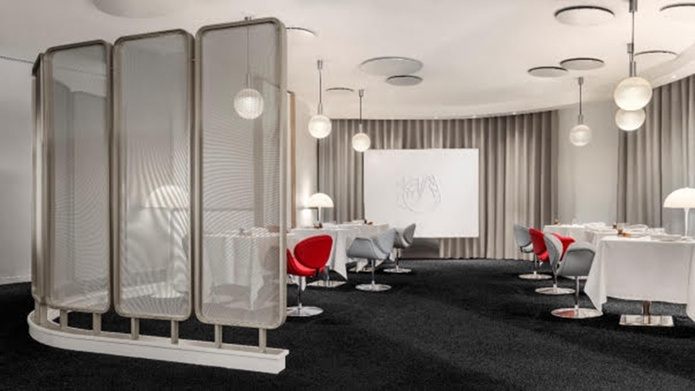 Air France présente le réaménagement de son salon "La Première à Paris-Charles de Gaulle", photo by Air France