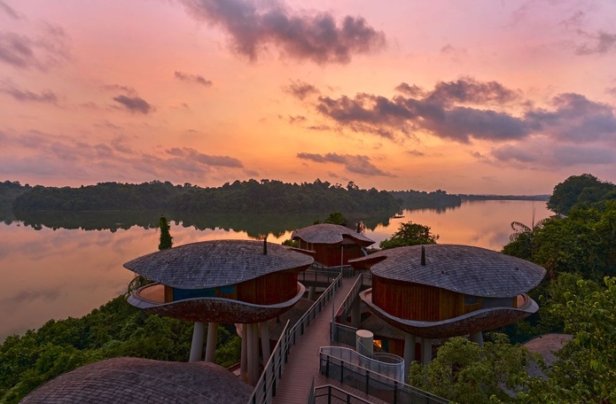 Avec Mandai Rainforest Resort by Banyan Tree, la marque a enfin pris pied à Singapour. © Banyan Tree