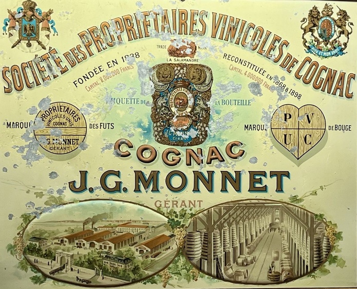 Une affiche historique présentée au "Monnet Corner". Photo Paula Boyer