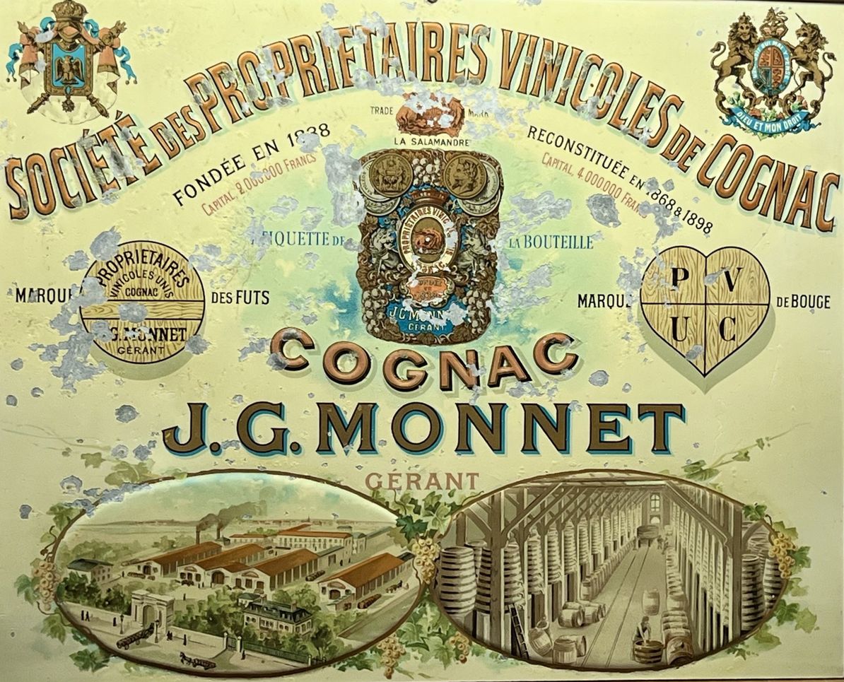 Une affiche historique présentée au "Monnet Corner". Photo Paula Boyer