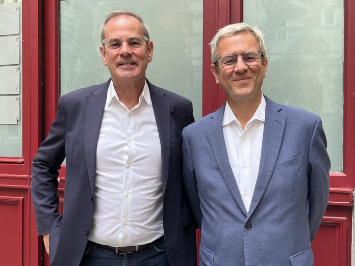Patrice Caradec, président du Seto, et Hervé Tilmont, directeur général - Photo : Paula Boyer