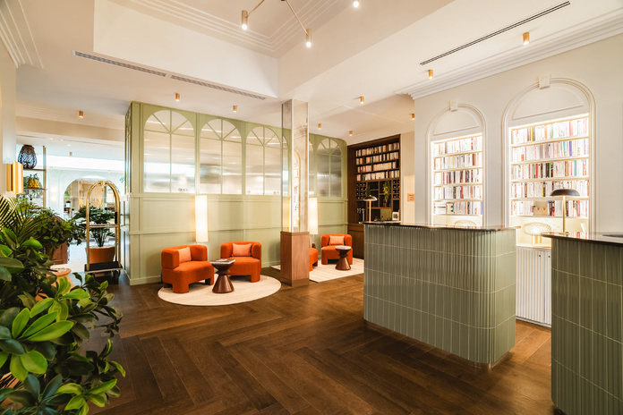 Assas Hotels inaugure l'Hôtel Lepoussin au cœur de Cannes, Hôtel lepoussin Lobby reception, photo by Hotel lepoussin