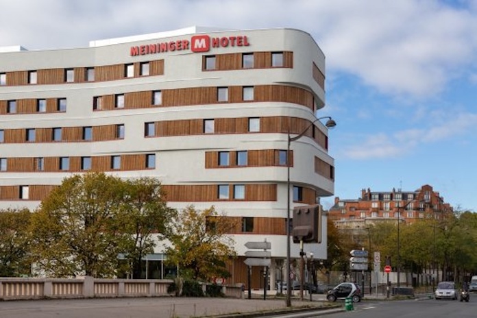 Extérieur de l’hôtel Meininger Paris - Photo : MEININGER Hotels