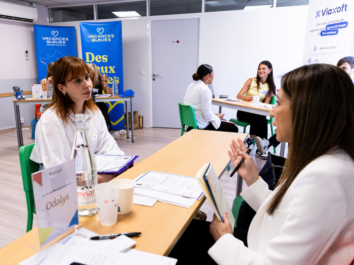 La Journée des Recruteurs du Travel a réuni étudiants, alumni et entreprises du secteur touristique autour d'une journée dédiée à l'alternance, aux stages et à l'emploi - Photo : ESCAET La Journée des Recruteurs du Travel a réuni étudiants, alumni et entreprises du secteur touristique autour d'une journée dédiée à l'alternance, aux stages et à l'emploi - Photo : ESCAET