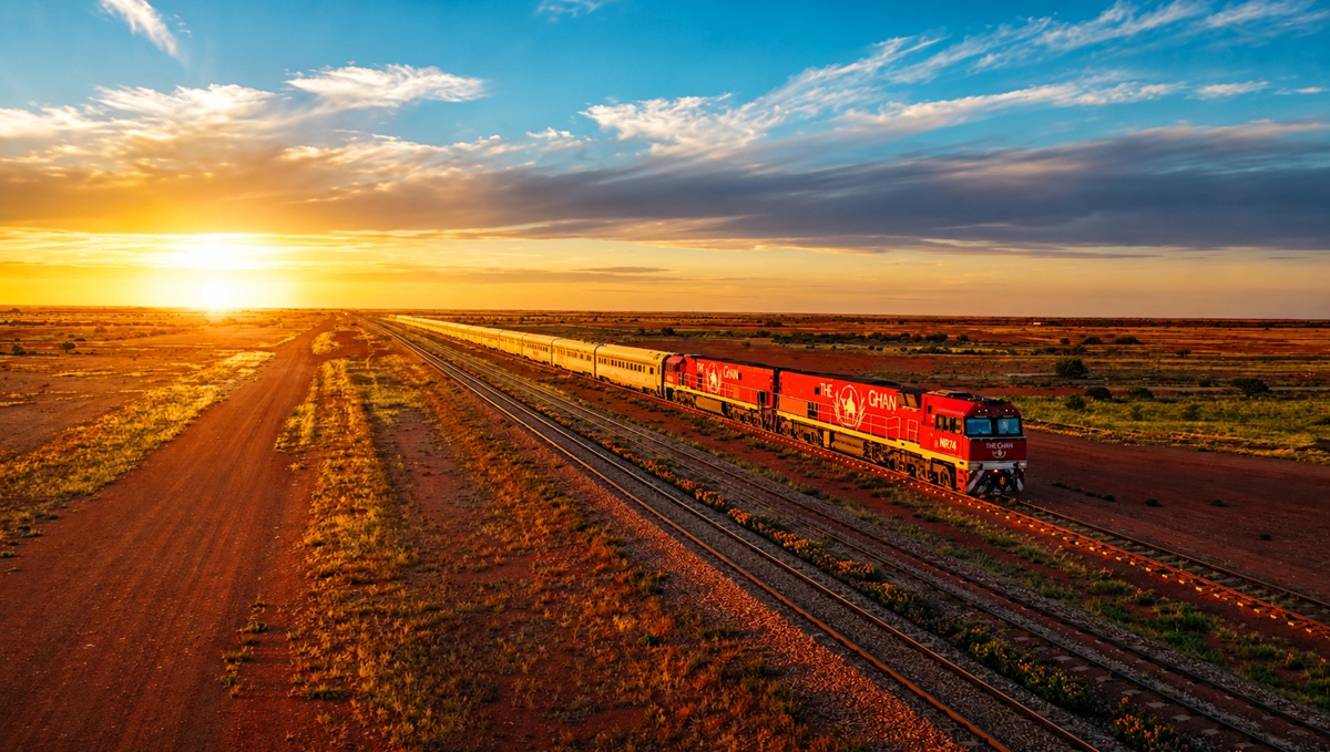 The Ghan (Journey Beyond), l'un des voyages ferroviaires les plus emblématiques au monde, relie Adelaide à Darwin sur 2 979 kilomètres à travers le centre rouge de l'Australie - Photo : Journey Beyond The Ghan (Journey Beyond), l'un des voyages ferroviaires les plus emblématiques au monde, relie Adelaide à Darwin sur 2 979 kilomètres à travers le centre rouge de l'Australie - Photo : Journey Beyond