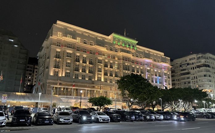 Le Copacabana Palace continue d’attirer une clientèle internationale en quête de repères - Photo : LD