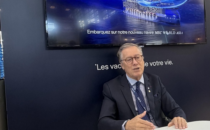 Patrick Pourbaix, DGl France de MSC Croisières, veut faire de MSC World Asia un nouvel accélérateur du développement de la compagnie sur le marché français - Photo : LG