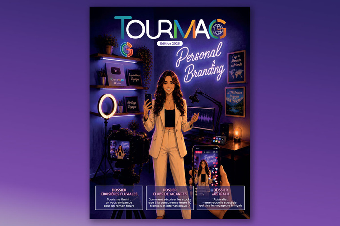 Dans cette nouvelle édition du magazine de TourMaG, la rédaction a concocté un dossier phare consacré au personal branding © TourMaG, Raf et IA