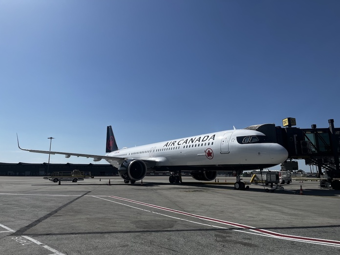 Air Canada a mis en service son Airbus A321XLR sur la liaison Lyon–Montréal - Photo : Air Canada