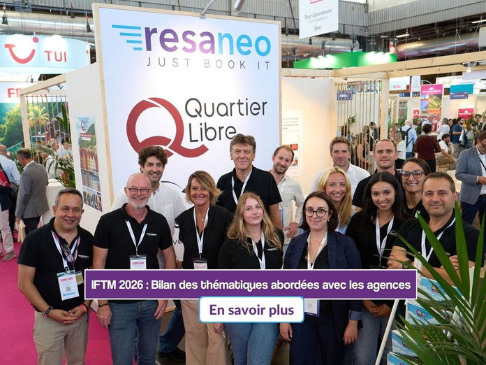 Resaneo était présent sur l'IFTM 2026 © Sacha Lenormand