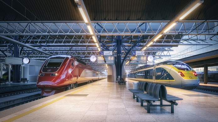 Eurostar a transporté 20 millions de passagers en 2025. Photo: Eurostar