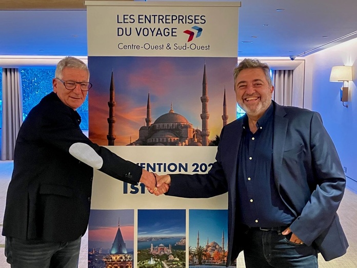 Yvon Peltanche (EDV Centre-Ouest) et Bruno Abenin (EDV Sud-Ouest). Photo : TB